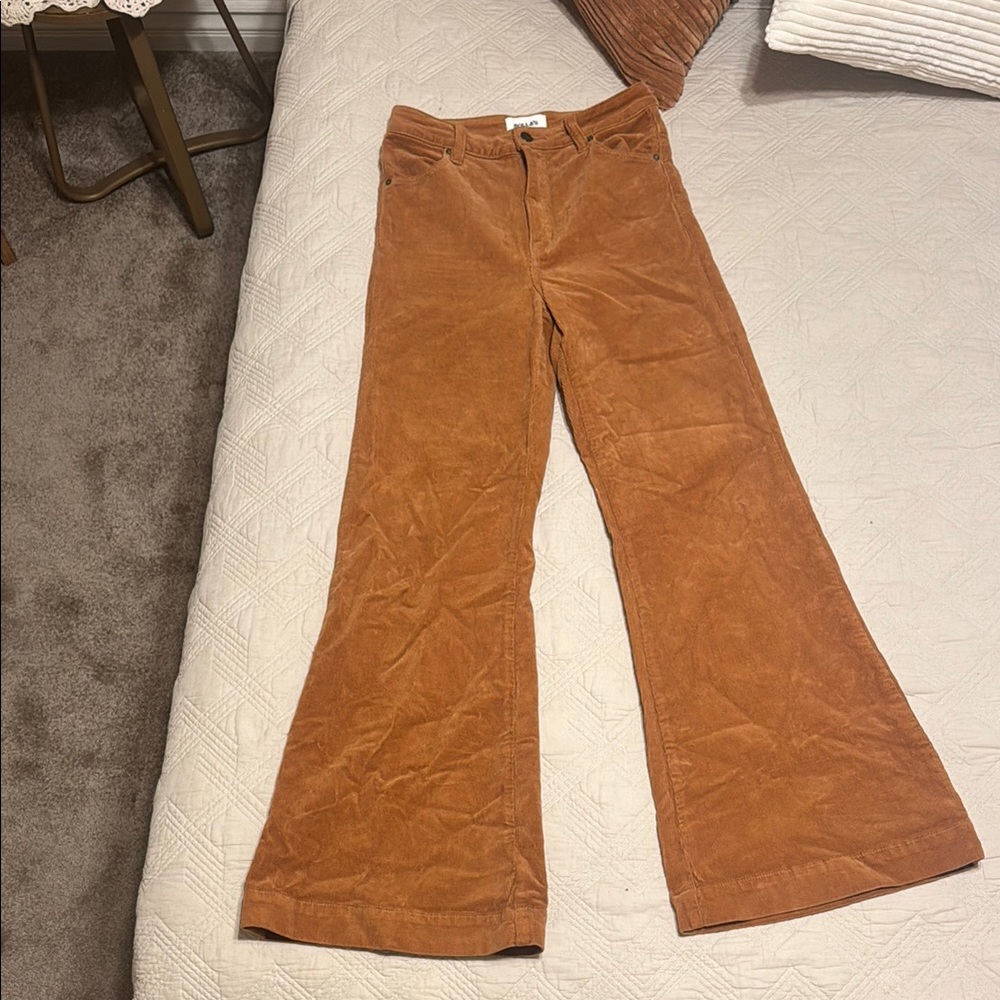 Rollas flare corduroy jeans